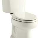 Kohler K-3999-96 Bath Highline Two-piece elongated toilet, 1.28 gpf, Biscuit