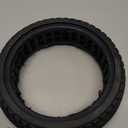 200x50 Electric Scooter Solid Tire, 8x2 Explosion-Proof Electric Scooter Solid Wheel, Puncture Proof Solid Rubber Tire, Tubeless Solid No Flats Tire Compatible For S1/S2/S3 black