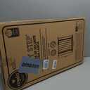 Regalo Safety 29-49" Easy Step Extra Wide Baby Gate for Doorways & Bottom of Stairs, Pressure Mounted Safety Gate with Door for Babies, Toddlers & Pets, Black