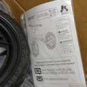 KRIDDO Toddler Balance Bike 2 Year Old, Age 18 Months to 5 Years Old, 12 Inch Push Bicycle with Customize Plate (3 Sets of Stickers Included), Steady Balancing, Gift Bike for 2-3 Boys Girls, Red