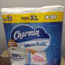 3xCharmin Ultra Soft Toilet Paper, 12 Mega XL Rolls = 72 Regular Rolls