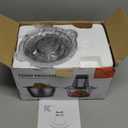 KOIOS Food Processor, 500W Electric Food Chopper with 2 Bowls (8 Cup+8 Cup) & 2 Bi-Level Blades&, Small Electric Grinder Meat Processor for Nuts, Meat, Onion, Garlic, Baby Food, Black