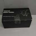 No Drill Front License Plate Holder Fit for 2024 2025 Tesla Model 3 with Safety Design, No Adhesives License Frame