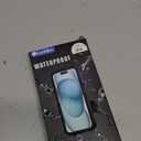 Lanhiem for iPhone 16 Waterproof Case, Dustproof Case Built-in Screen Protector, Camera Protection, Full Body Heavy Duty Rugged Phone Cover for 16-6.1 inch (Black/Clear)