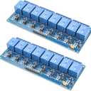 2pcs 8 Channel DC 5V Relay Module(w/Optocoupler) for Arduino UNO R3