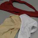 SHARICCA Seamless Thongs for Women Sexy Breathable No Show Thong Underwear Women Multiple Pack (XX-Large, (6 Pack) Lovely Vintage)