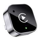 2025 Upgraded Wireless CarPlay Adapter& Android Auto Adapter, Mini&Stable CarPlay Wireless Dongle for iOS 10 Android 11 and Above (Black)