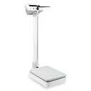 AdirMed Digital Physician Scale with Mechanical Height Rod - Eye-Level Measuring Station for Body Weight, Height & BMI - Ideal for Gyms, Medical Facilities & Rehabilitation Centers