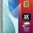 ZAGG Glass+ Screen Protector for iPhone 17-3X Stronger, Impact & Shatter Protection, Scratch & Smudge-Resistant iPhone Tempered Glass, InvisibleShield, Easy PerfectFit Install