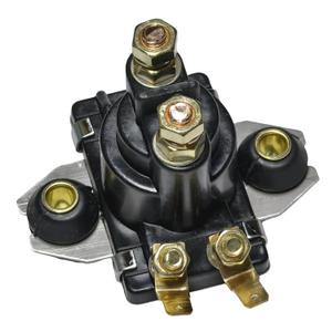 Qonsy 850187T1 Starter Solenoid Relay for Mercury and Yamaha 20 25 40 45 50 55 60 65 70 80 90 HP with 4 Term 12V 89-850187A1 65W-81941-00 Sierra 18-5819
