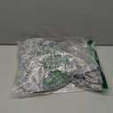 mushie Extra Soft Muslin Fitted Crib Sheet | 192 Thread Count | 28"x 52" (Blue Flowers)