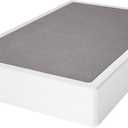Twin-Box-Spring, 9 inch Metal Twin-Size Box-Spring Only, Heavy Duty Box Spring Twin with Fabric Cover, Easy Assembly, Non Slip, Noise Free