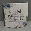 Faithful Finds Prayer Journal for Women - Spiral Bound, 60 Sheets/ 120 Pages, 8.8 x 8.5 In - Bible Journal for Daily Devotional Study & Note Taking