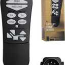 ZKAD-5 5 Pin Lift Chair Remote Only Fit for 2 Motors Golden and Ultra Comfort Chairs with 11 Button(Include SIT or Home, Not Twilight) Remote, Recliner Hand Control Part 5-Years Free Replacement