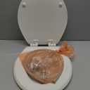 Mayfair Cassel Slow Close Toilet Seat, Easy Clean, Non Slip Premium Wood Seat, Easy Install, Made in USA, Round, Biscuit