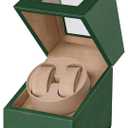 Watch Winder for Automatic Watches,Automatic Watch Winder Box,Double Watch Winder with Quiet Japanese Motor,USB Type C