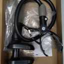 Lamicall Gooseneck Phone Holder for Bed - Cell Phone Mount Clamp Clip, Flexible Long Arm, Overhead Mount for Desk Headboard Bedside, Gifts for iPhone Air 17 Pro Max, 16 15 14 Pro Max and 4-7" Phone (Black)