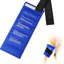 Dog Gel Ice Packs, Reusable Hot and Cold Ice Packs for Dog Injuries, Joint Pain, Muscle Soreness, Pain Relief, Post-Surgery Recovery, Adjustable Pet Gel Wrap for Dog's Knees, Back and Shoulders