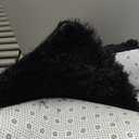 5x7 Black Area Rugs for Living Room, Large Fluffy Shag Bedroom Rugs Non-Slip, Ultra Soft Plush Carpet for Nursery Kids PlayRoom Dorm Office Indoor Modern Carpets