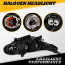 Driver Side Halogen Headlight Compatible with Sentra S/SV 2020-2022 Headlamp 260606LB0A (Left)