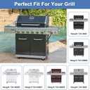 Replacement Parts for Nexgrill 720-0896B 720-0896 720-0898 Deluxe 6 Burner Gas Grill Models, Flame Tamers and Grill Grates Replacement for Nexgrill 6 Burner 720-0896B Grill