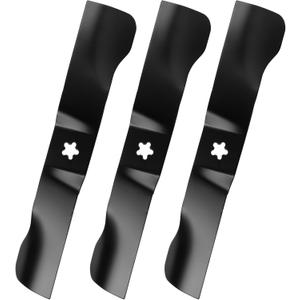 588811002 Blade for 48'' Deck, Compatible with H usqvarna LGT48DXL, TS248XD, TS348, TS348D, TS348XD, YT48DXLS, MZ48, Z248F, R edMax RZT48 RZT48X, Replace 330-538, 3-Pack