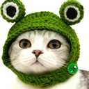 Cute Cat Hat Costume Suitable for 5 to16 lbs - Hats for Cats Head Circumference 11" or Less Kitten Outfits pet Photography Outfits