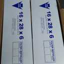 AIRX FILTERS WICKED CLEAN AIR. 16x28x6 Air Filter MERV 13 Compatible with Aprilaire 401 Furnace Filter 2 Pack