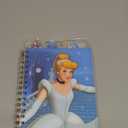 Disney Cinderella Tab Journal Notebook, Spiral Bound, 96 Lined Pages, 8 x 7 inches