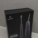 2-1 Oral Clean Kit- Water Dental flosser & Electric Toothbrush Combo- Brushing & Flossing- for Teeth Cleaning and Gum Health (Black)