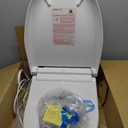 TOTO WASHLET C5 Electronic Bidet Toilet Seat with PREMIST and EWATER+ Wand Cleaning, Elongated, Cotton White - SW3084#01