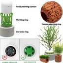 26 Pack New Upgrade Aquarium Plant Weights, Aquatic Water Plant Fixed Rings, Water Plants Cultivation Fixed Ring Plant Pot for Secure Aquatic Plant Placement (26PCS)