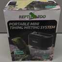 REPTI ZOO 800ml Portable Mister Fogger for Reptile Tank Enclosure - Terrarium Misting System With 2 Nozzles for Amphibians and Rainforest Plants
