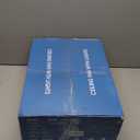 42" Ceiling Fans with Lights-Low Profile Ceiling Fan with Light and Remote/APP Control,Flush Mount,DC Reversible,LED Dimmable Blakc Ceiling Fans for Bedroom,Indoor/Outdoor Patio Use (Black)