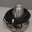 CAtArt 10 Inch Pool Light for Inground Pool,AC120V 6000K Cool White, 10 INCH -50FT