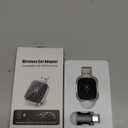 Redlake Wireless CarPlay Adapter for iPhone 2026 Wireless Apple CarPlay Adapter Mini Size with Cable USB & USB-C/Type-C Plug and Play Stable Connection and No Delay