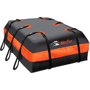 MeeFar Car Roof Bag XBEEK Rooftop top Cargo Carrier, 15 Cubic Feet MeeFar Car Roof Bag XBEEK Rooftop top Cargo Carrier, 15 Cubic Feet