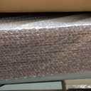 6 Panel Short Room Divider Screen,Brown Freestanding Partition,Small Bamboo Panel Divider for Room Seperation,3.95 FT Tall