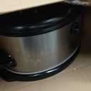 Crock-Pot 7 Quart Oval Manual Slow Cooker, Stainless Steel (SCV700-S-BR), Versatile Cookware for Large Families or Entertaining