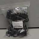 Tradesparker Plastic Hooks - Gazebo Replacement Parts Suitable for Garden Patio Gazebo Track,for Curtains & Mosquito Netting,24-Pack,Black