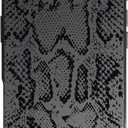 SCORPIFY for iPhone 17 Air Case [Compatible with MagSafe] with Matte Black Snake Print Design, Cute Magnetic Phone Cover for Women Girls and Men, Slim Shockproof Bumper
