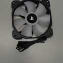 CORSAIR iCUE Link LX120 RGB 120mm PWM Fan Single Pack  Dual Light Loops  Requires iCUE Link System Hub (Sold Separately)  CORSAIR AirGuide Technology  Black