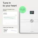 WITHINGS Body Comp WLAN Smart Scales with Full Body Analysis Including Fat Content, Muscle Mass, Bone Density, Visceral Fat, Digital Personal Scales/Body Fat Scales with Bluetooth