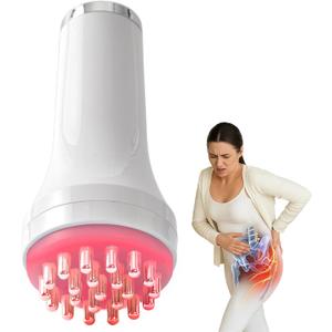 DiDEER Sciatica Pain Relief Devices, Deep Tissue Massager with Multi-Mode Technology, Heat & Light Therapy, Targeted Relief for Sciatic Nerve & Lower Back Pain