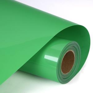 RENLITONG Light Green HTV Iron on Vinyl 12Inch by 10ft Roll Heat Transfer Vinyl for T-Shirt HTV Rolls for All Cutter Machine - Easy to Cut & Weed for Heat Transfer Design (01-Olive)