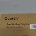 Ovutek Bathroom Scale for Body Weight, Highly Accurate Digital Weighing Machine for People, Upgraded Batteries Included, Compact Size, LED Display, High Standards Sturdy Tempered Glass, 400lb, Pink