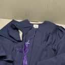 GraduatePro Matte Graduation Cap and Gown Class of 2025 Set Bulk with Tassel for High School & College 12 Colors (45, Navy)