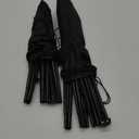 Black Metal Easel Collapsible Tripod Stand Wedding Party Events Reception Catering Decorations Supplies, 2 Pack