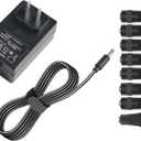 26V 1A Power Supply Charger Cable (Input AC 100V-240V, Output DC 26 Volt 1 Amp 26 Watt) Adapter Transformer Converter DC 5.5mm x 2.1mm / 5.5mm x 2.5mm -6.6FT
