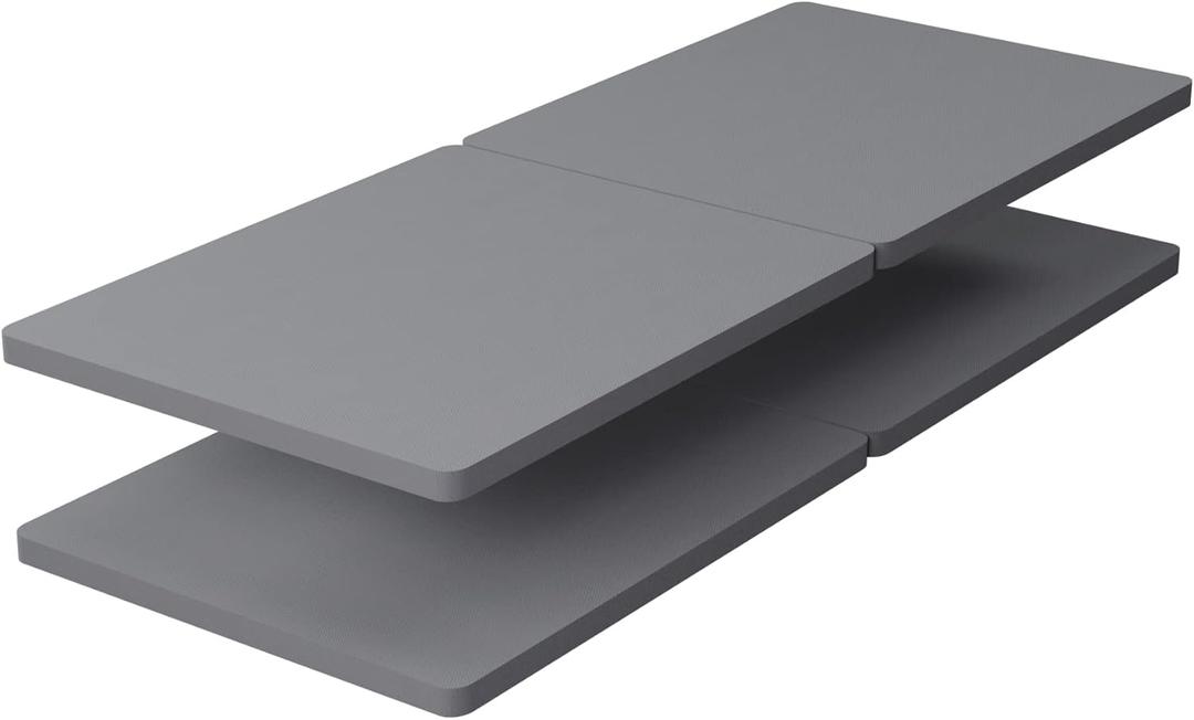 Zutan, 1.5-Inch Split Fully Assembled Bunkie Board for Mattress/Bed Support, Set of 2, Twin XL